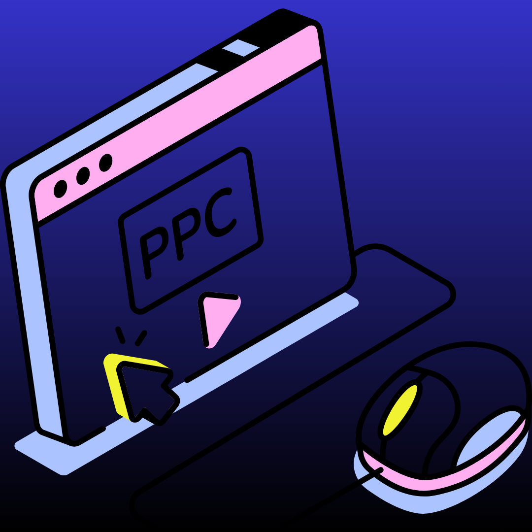 Blue and White Modern Digital Marketing Social Media Post